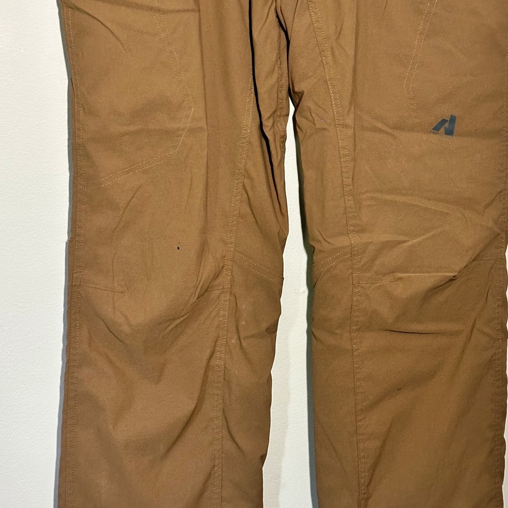 Eddie Bauer First Ascent Guide Pro Fleece Lined Pants Mens 38x30 Brown Hiking - Picture 4 of 8